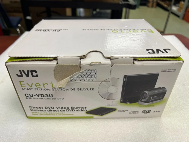 Victor・JVC CU-VD3 JVC CU-VD3 Everio Share Station DVD Burner - Deal Mania UK