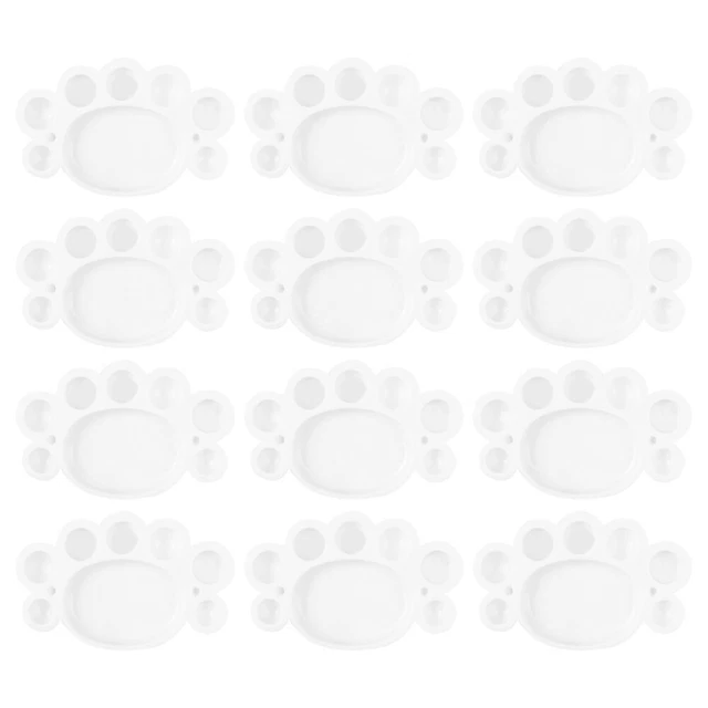 RoseFlower tavolozza portatile con 15 scomparti in legno mini