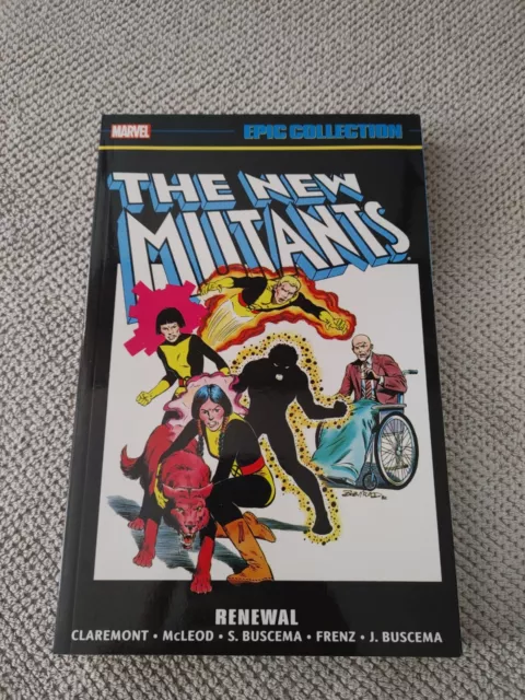 New Mutants Epic Collection  Renewal Free shipping!