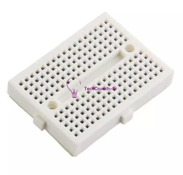 Solderless Prototype Breadboard 170 Tie-points for Arduino Shield White