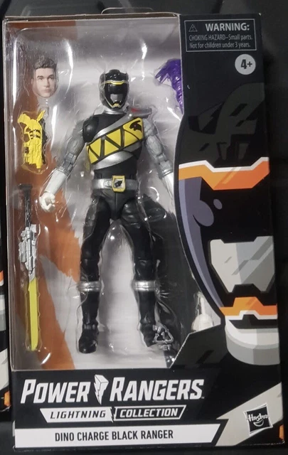 POWER RANGERS LIGHTNING Collection Dino Charge Black Ranger EUR 55,00