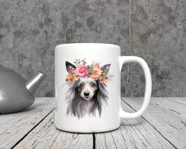 CHINESE CRESTED  DOG 11 oz coffee mug