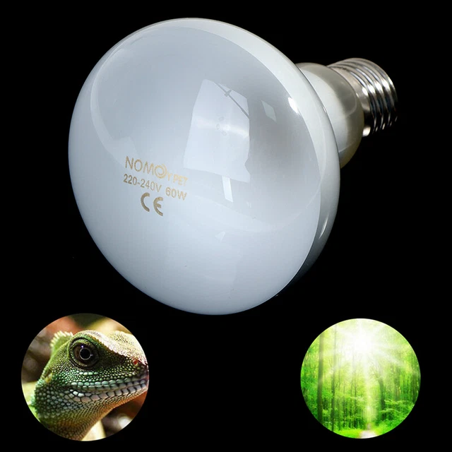 UVA+UVB REPTILE LAMP Bulb Turtle Basking UV Light Bulbs Heating Lamp