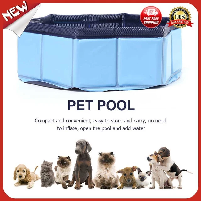 Reino Unido Plegable Bebé Piscina Plegable Bebé Piscina PVC Portátil para Cachorro Gatito K