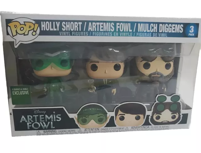 Funko Pop! Artemis Fowl - Artemis, Mulch and Holly - 3-Pack