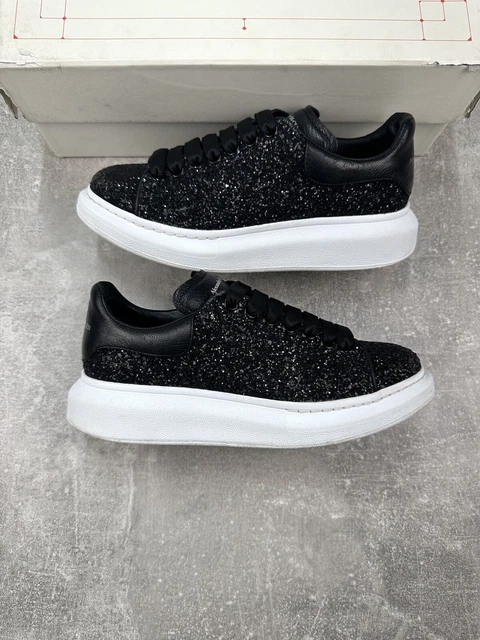 Alexander mcqueen black clearance womens trainers