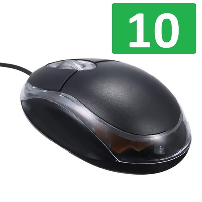 USB WIRELESS x lotti 2.4GHz Mouse Senza Fili Mouse Ottico Scroll per PC Laptop 