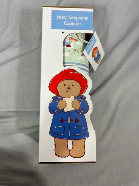 Paddington Bear, Robert Frederick, Baby Keepsake Capsule - Brand New