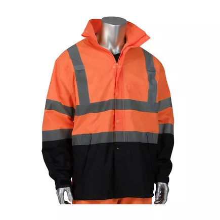 FALCON 353-1200OR-S/M VIZ™ Safety Jacket S M, Hi Vis Orange $56.03 ...