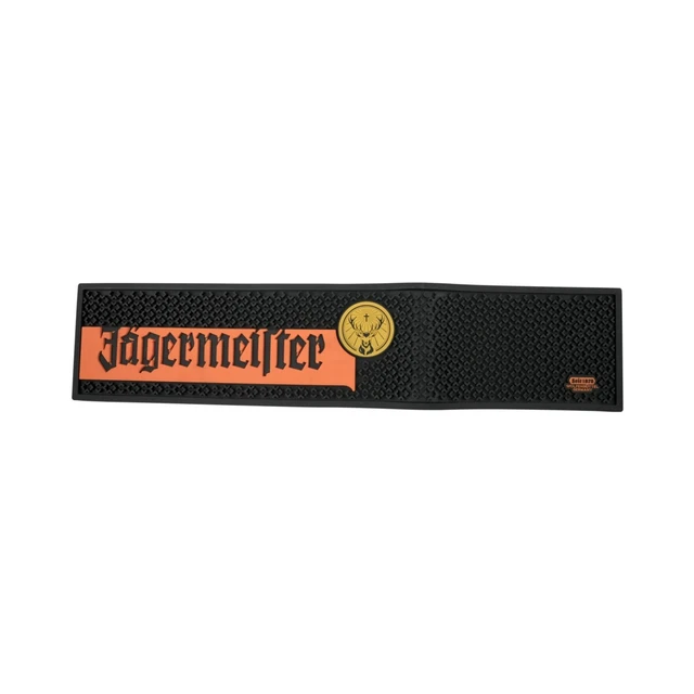 Jägermeister Barmatte Abtropfmatte XL Gummi Antirutsch Runner Gläser Gastro Bar