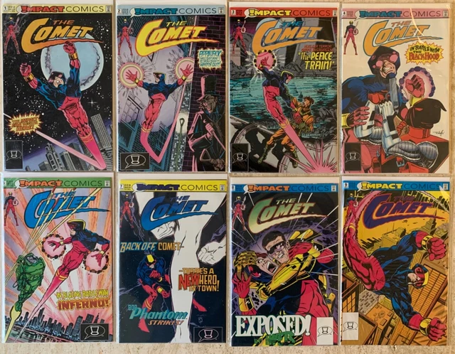 Dc Impact Lot Of 45: Comet, Fly, Jaguar, Shield, Crusaders + Extras! | 51 Total