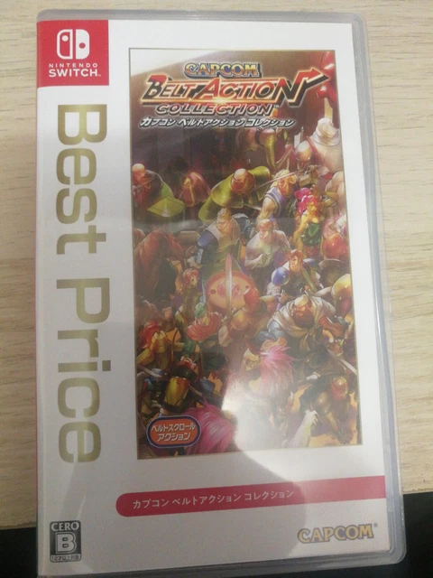 CAPCOM BELT ACTION COLLECTION  SWITCH  jap avec langue  EN-FR-ES-DE-IT NEW