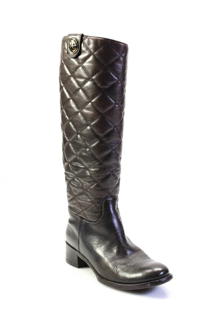 Tory burch marion deals quilted rain boots