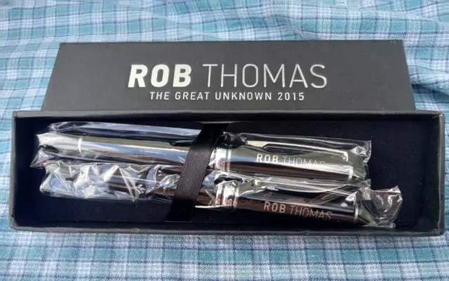 Rob Thomas The Great Unknown 2015 Two (2) Pen Gift Set Box