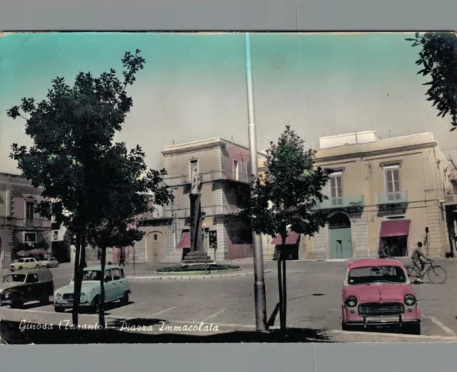 Taranto Ginosa piazza inmacolata + auto     non  spedita f. grande