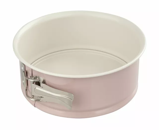 Dr. Oetker Springform Ø 18 cm Stahl Rund Rosa Hoch Keramik Backform Kuchenform