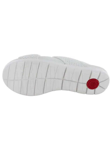 Fitflop Womens Airmesh Open Toe Slingback Sandal Shoes, Urban White, US 8 2