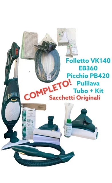 Vorwerk - Lipiador De Alfobras VTF 731 O VTF 732 Con 2 Paquetes De