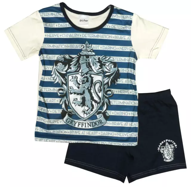Girls Pyjamas Official Harry Potter Gryffindor Stripe Shorty Pj's 5 to 12 Years
