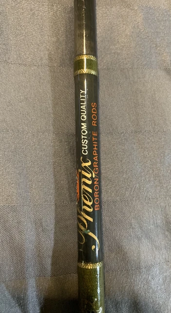 Vintage Phenix CUSTOM QUALITY BORON/GRAPHITE RODS Bait Casting Rod.