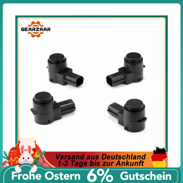 4x Sensor Einparkhilfe Parksensor PDC für Opel Astra J Insignia Zafira 93191445