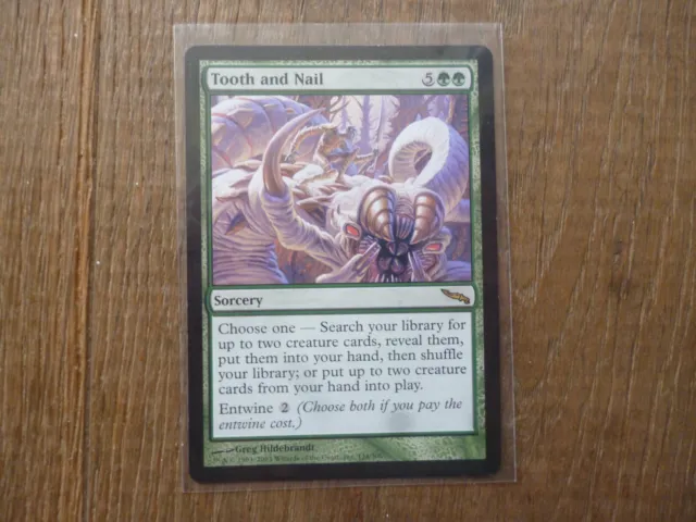 Magic the Gathering MTG Tooth and Nail MRD 134/306 X1 Non-Foil LP- | eBay