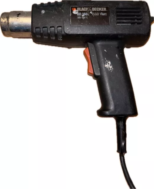 Black Decker KX1650 1750w Heat Gun with Hands Free Stand KX1650 DW340  Heatgun