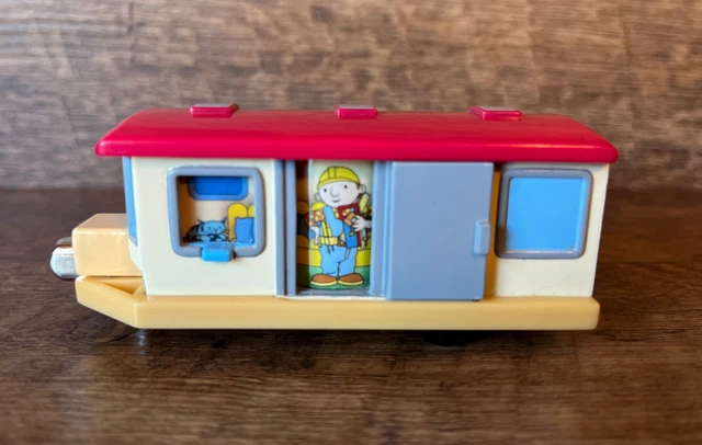 BOB THE BUILDER Diecast MAGNETIC MOBILE HOME Car Train 2006 Learning Curve Toy