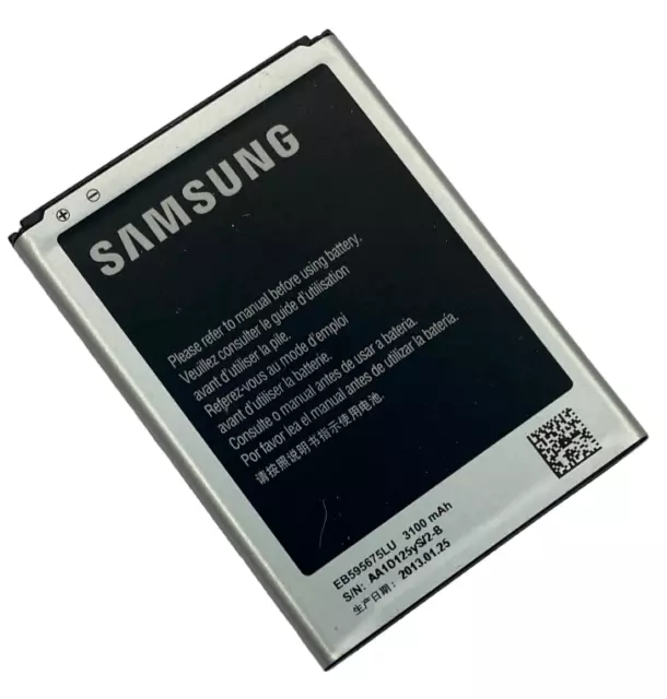 Original Samsung Galaxy Note 2 N7100 Akku EB595675LU Batterie Accu Battery B