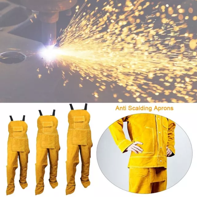 Thermal Insulation Cow Leather Welding Apron  Welder Protection