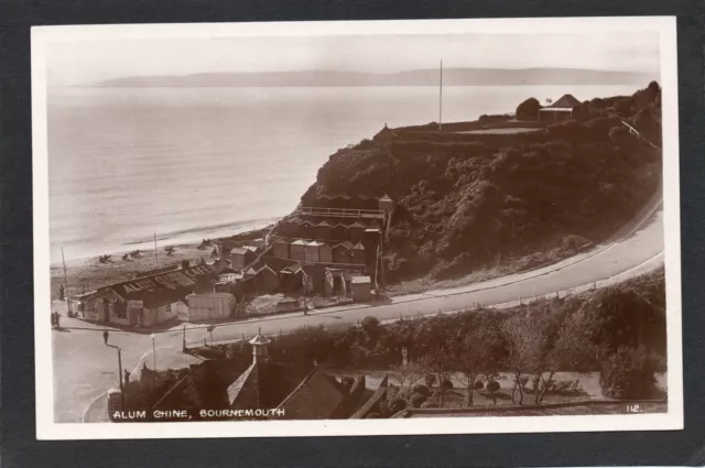 Postcard Bournemouth Dorset the Alum Chine RP by Beale
