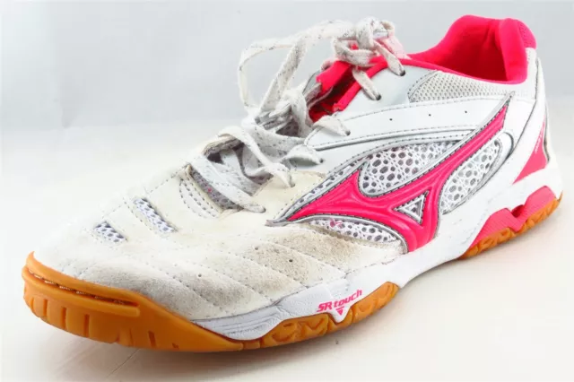 Mizuno Wave Medal Volleyball Shoes White Synthetic Women 8 Medium