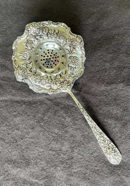 Vintage Godinger Silverplate Tea Infuser Strainer Steeper