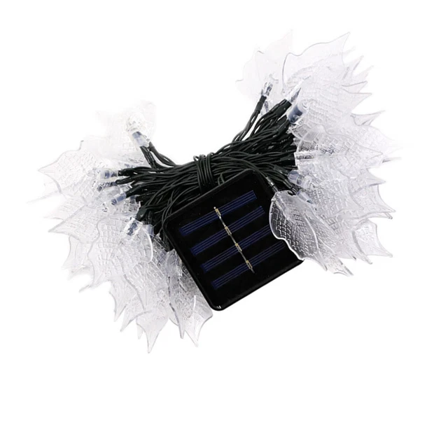 Solar LED String Lamp String Light Light Post Fall Decor String Lights