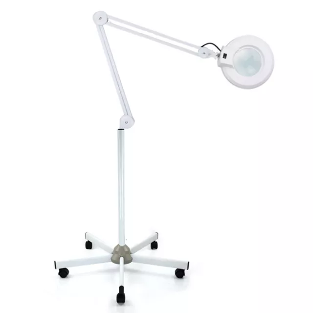 Lampada a lente di ingrandimento LED diottrie 8 x lampada a lente di ingrandimento luce fredda cosmetici lente di ingrandimento 24 W