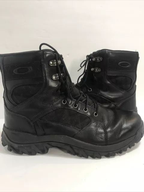 OAKLEY 6" Assault Boots Size 12 Men Black Special Forces