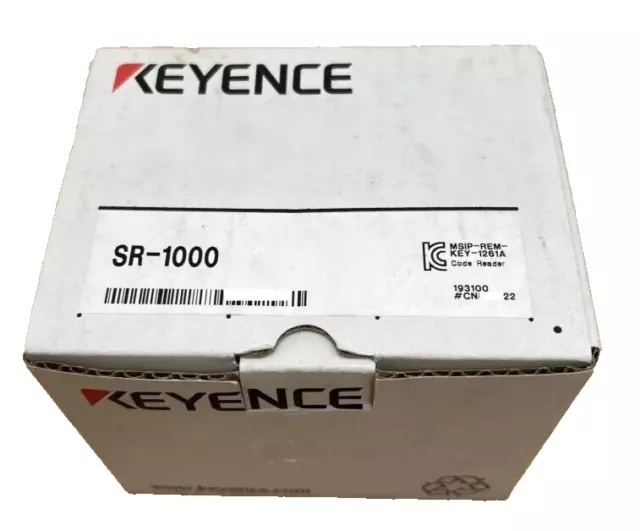 Keyence SR-1000 Autofocus Barcode Reader Scanner New Unused