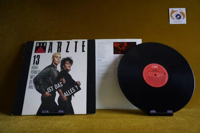 Die Ärzte - Ist Das Alles? - 13 Höhepunkte 1987 Punk Rock Schallplatte Vinyl LP