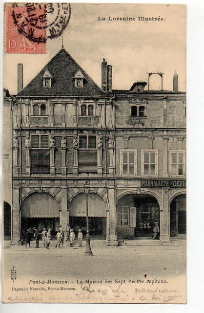 MONSOON BRIDGE - Meurthe and Moselle - CPA 54 - The House of 7 Capital Fish