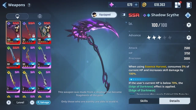 Compte solo leveling arise Endgame Lv85 Cash Player