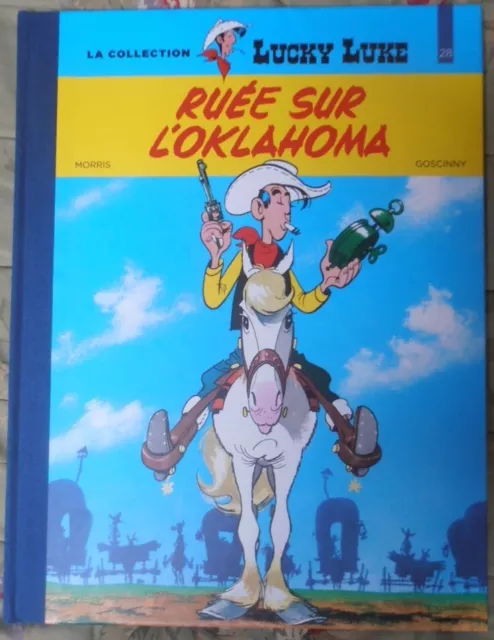 Bd La Collection Lucky Luke Ruee Sur L'oklahoma Morris/Goscinny Tome 14 Hachette