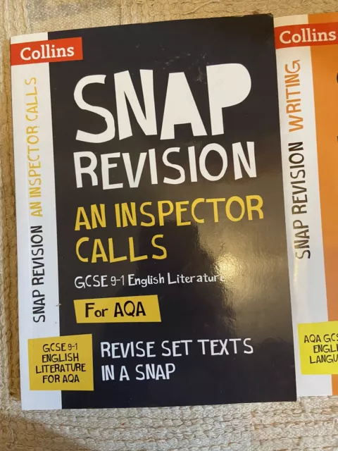 Collins Snap Revision An Inspector Calls GCSE 9-1 for AQA English Literature