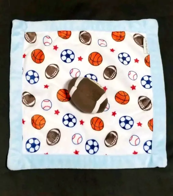 Manta de seguridad de fútbol americano azul Carters deportes fútbol béisbol baloncesto niños