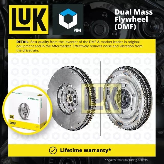 Dual Mass Flywheel DMF fits NISSAN PATHFINDER R51 2.5D 2009 on YD25DDTi LuK New