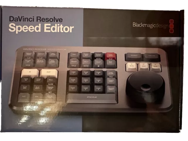 Blackmagic DaVinci Resolve Speed Editor SpeedEditor (ohne Resolve Studio Lizenz)