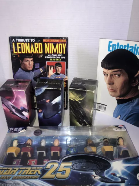 star trek lot of collectables