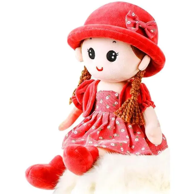 Soft Stuffed Princess Doll Toy - Cute Baby Girl Ragdoll Plush for Sale