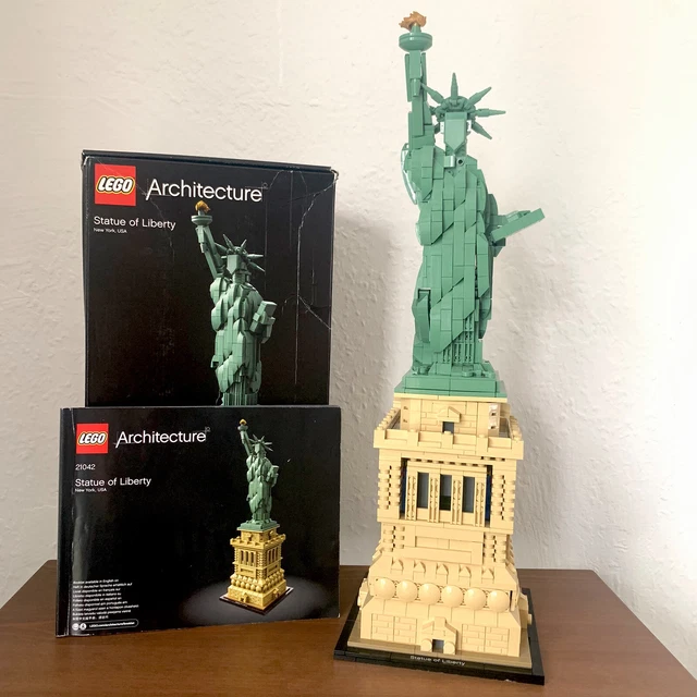 Lego architecture statue online of liberty instructions