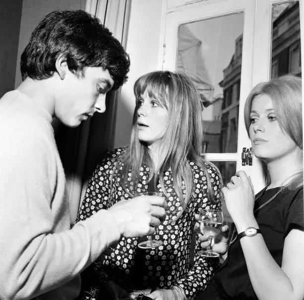 David Bailey marries French actress Catherine Deneuve aged 21 - 1965 Old Photo