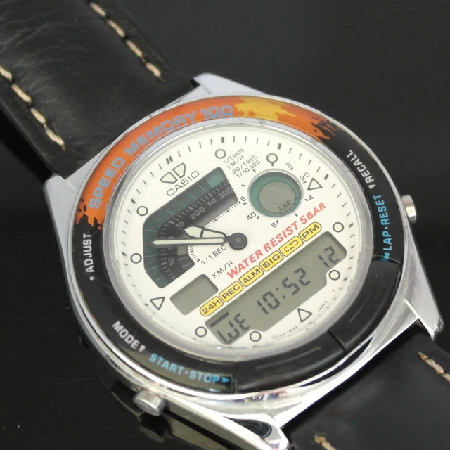 Yahoo!オークション - カシオ SPEED MEMORY100 AW-220